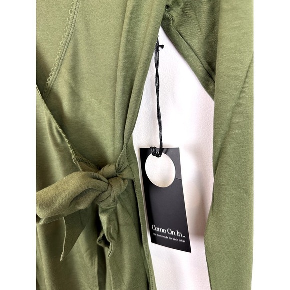 NWT Privacy Please (Revolve) Piper Mini Dress Olive Green XS - Picture 5 of 10